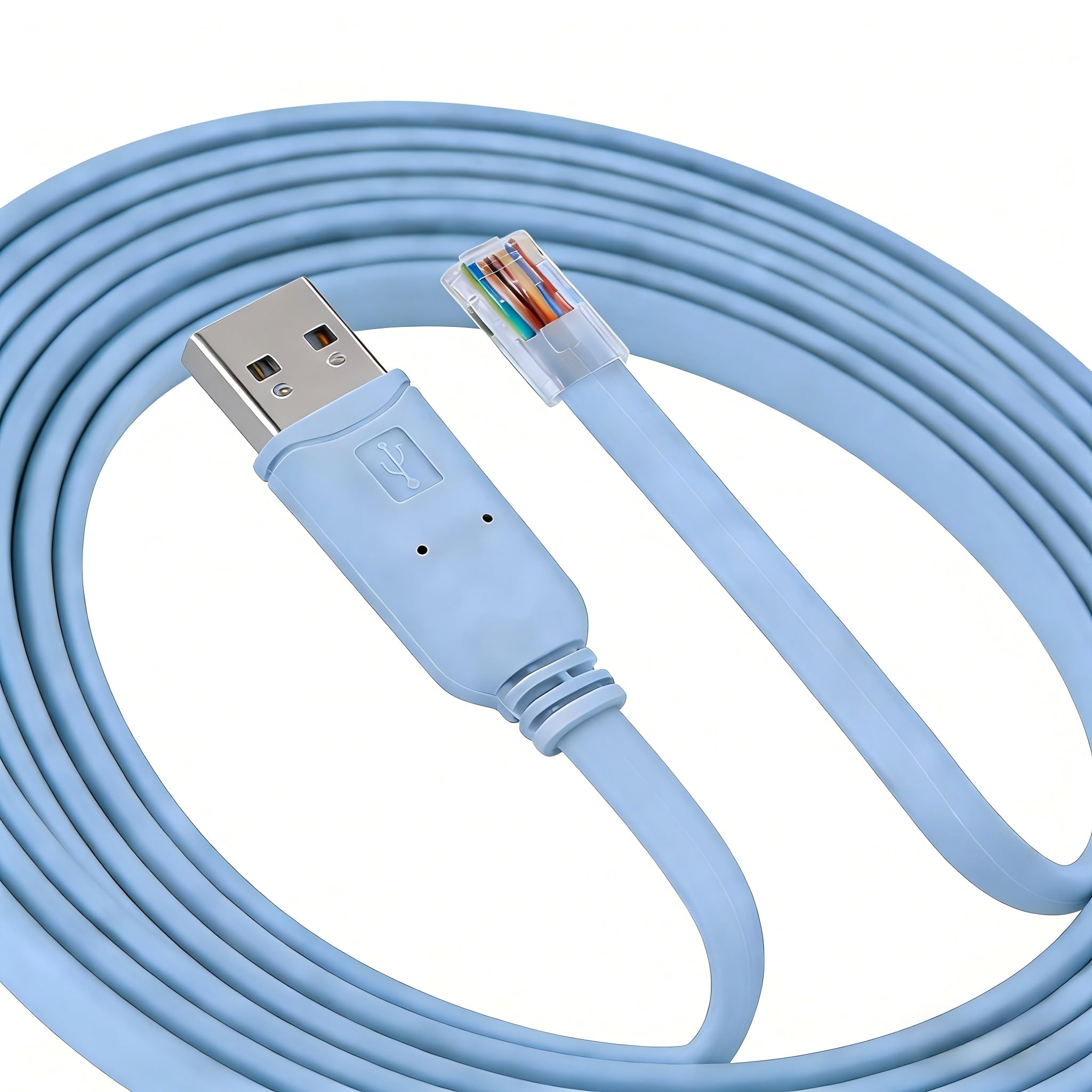 - USB Console Cable RJ45 for Cisco Switch Console with FT232RL Chip Compatible Cisco, NETGEAR, Ubiquity, LINKSYS, TP-Link Routers/Switches/Server for Laptops in Windows, Mac, Linux (1.8m)