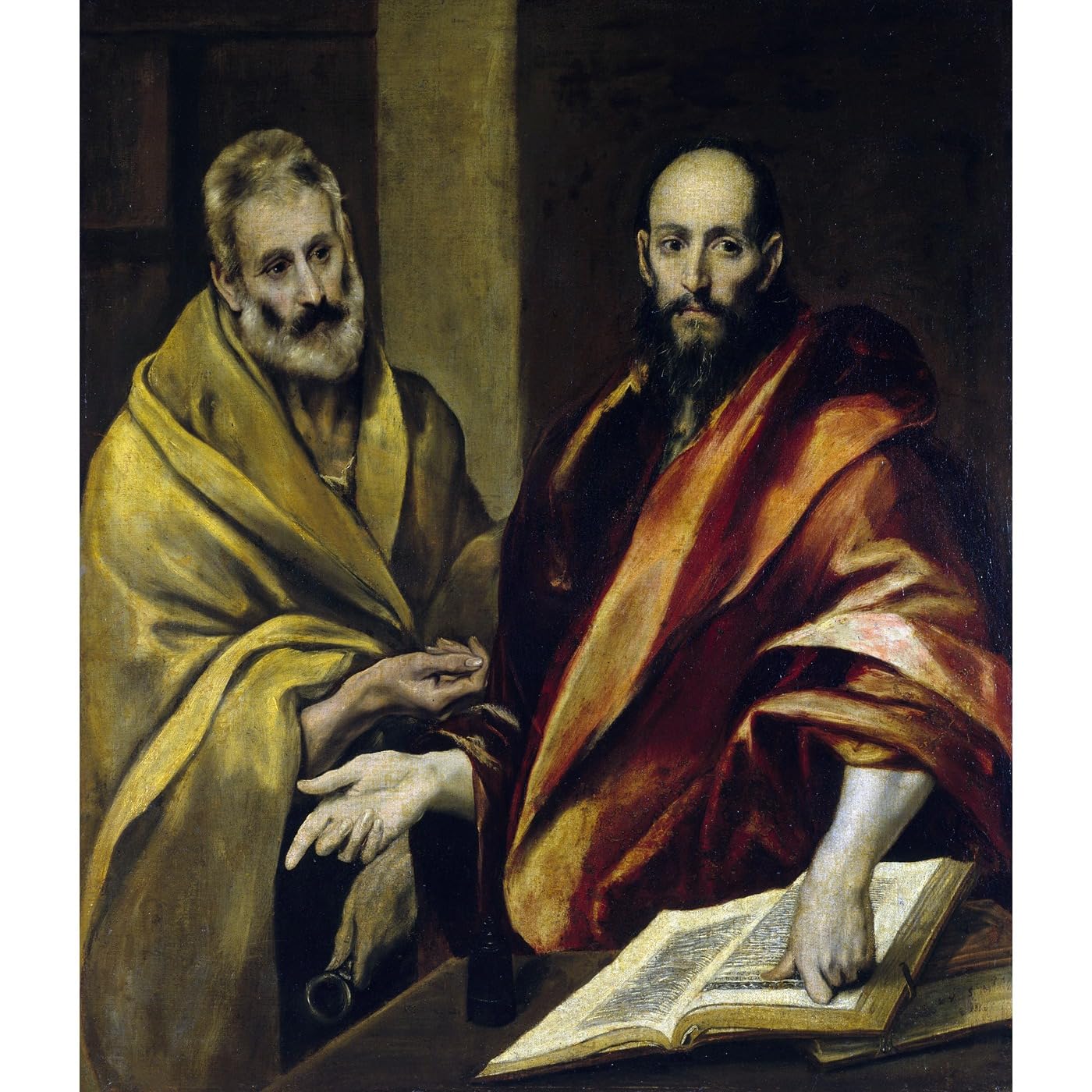 El Greco St Pierre et Paul impression giclée décoration murale - 2