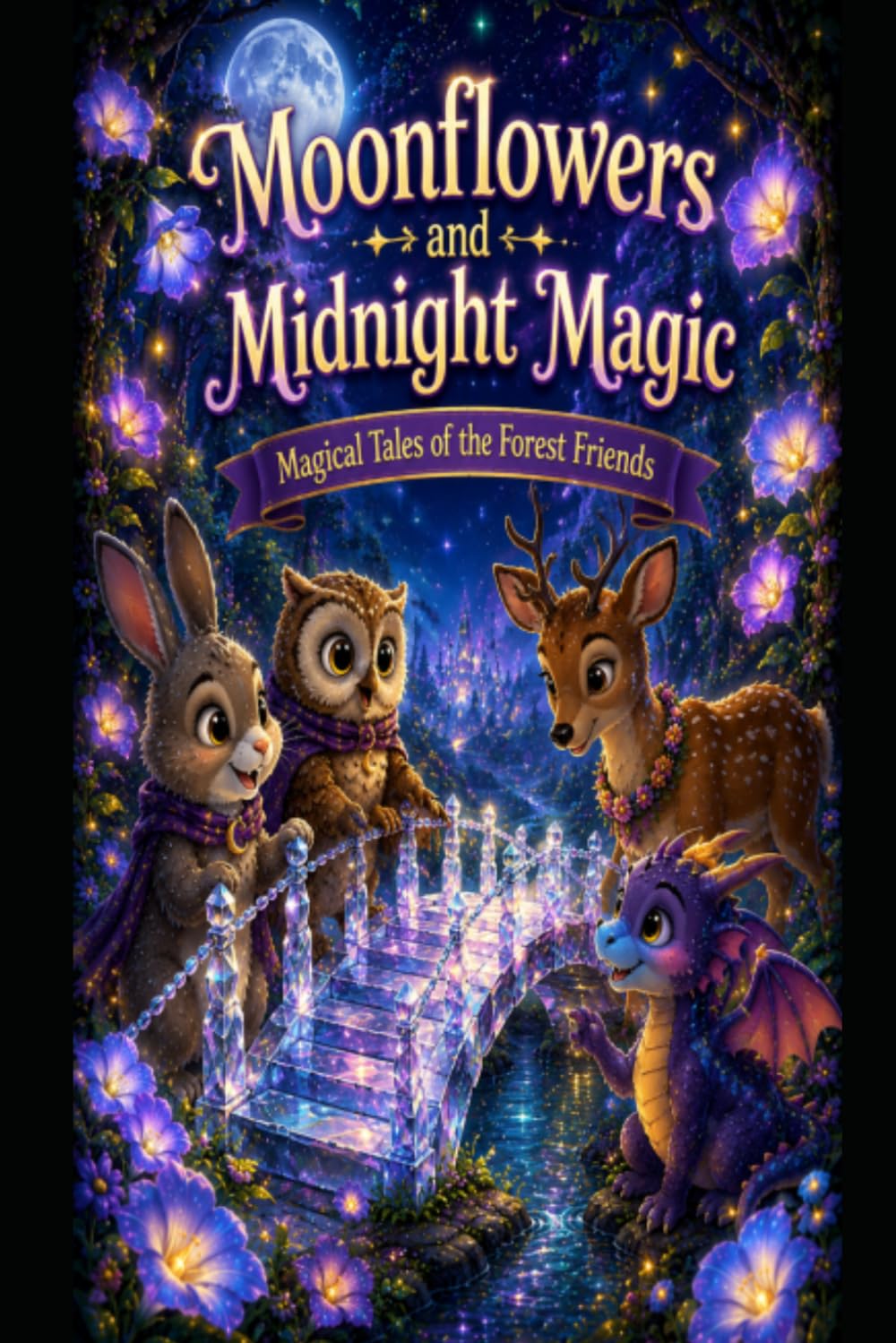 Moonflowers and Midnight Magic: Magical Tales of the Forest Friends
