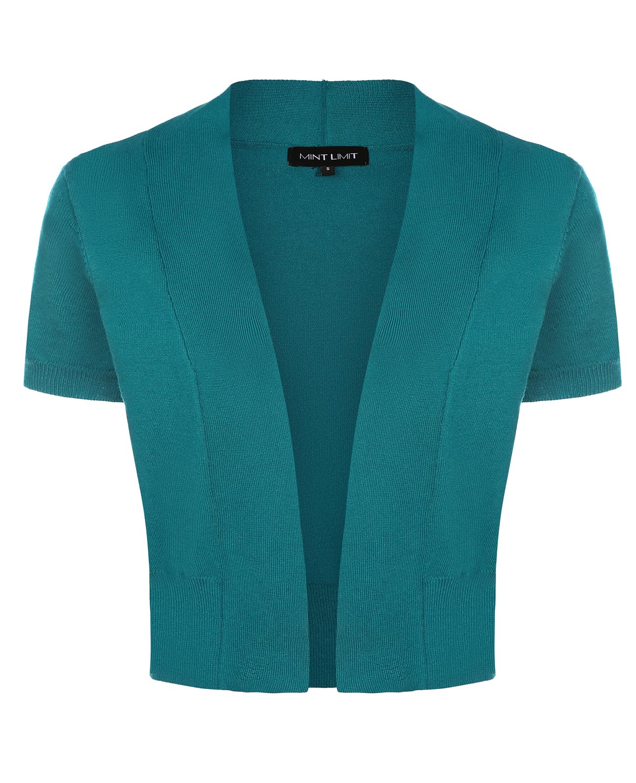 MINTLIMIT Women Shrug Bolero Open Front 3/4 Sleeve Cropped Cardigan Sweater