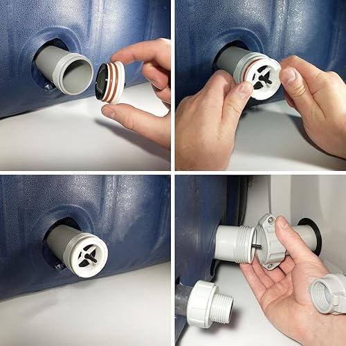 Miniatura 2 de Válvula inteligente unidireccional sin retorno para Coleman Lay-Z-Spa, reparación de fugas de agua de bañera de hidromasaje