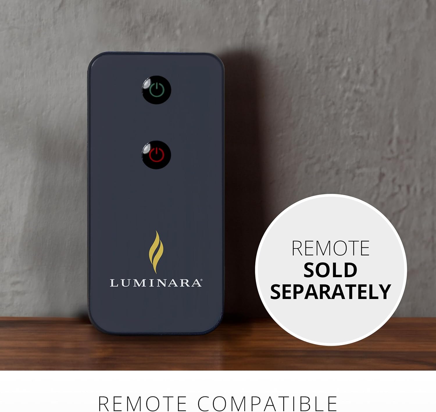 Luminara Flickering Flameless Candle 5" x 5.5", Battery Operated & Timer Function, Remote Ready (Sold Separately), Polar Bear w/Gift Moving Flame LED Light Figural Decor for Christmas Winter Holidays - Image 8