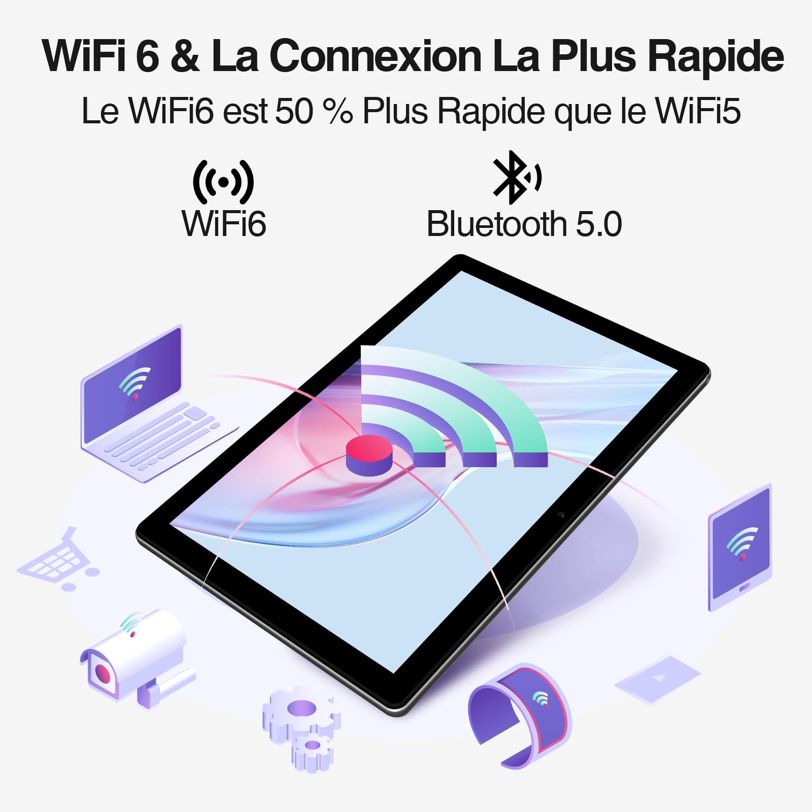 U10 (Tablette Wifi - 10.1'' - 4/128GB) GRAY