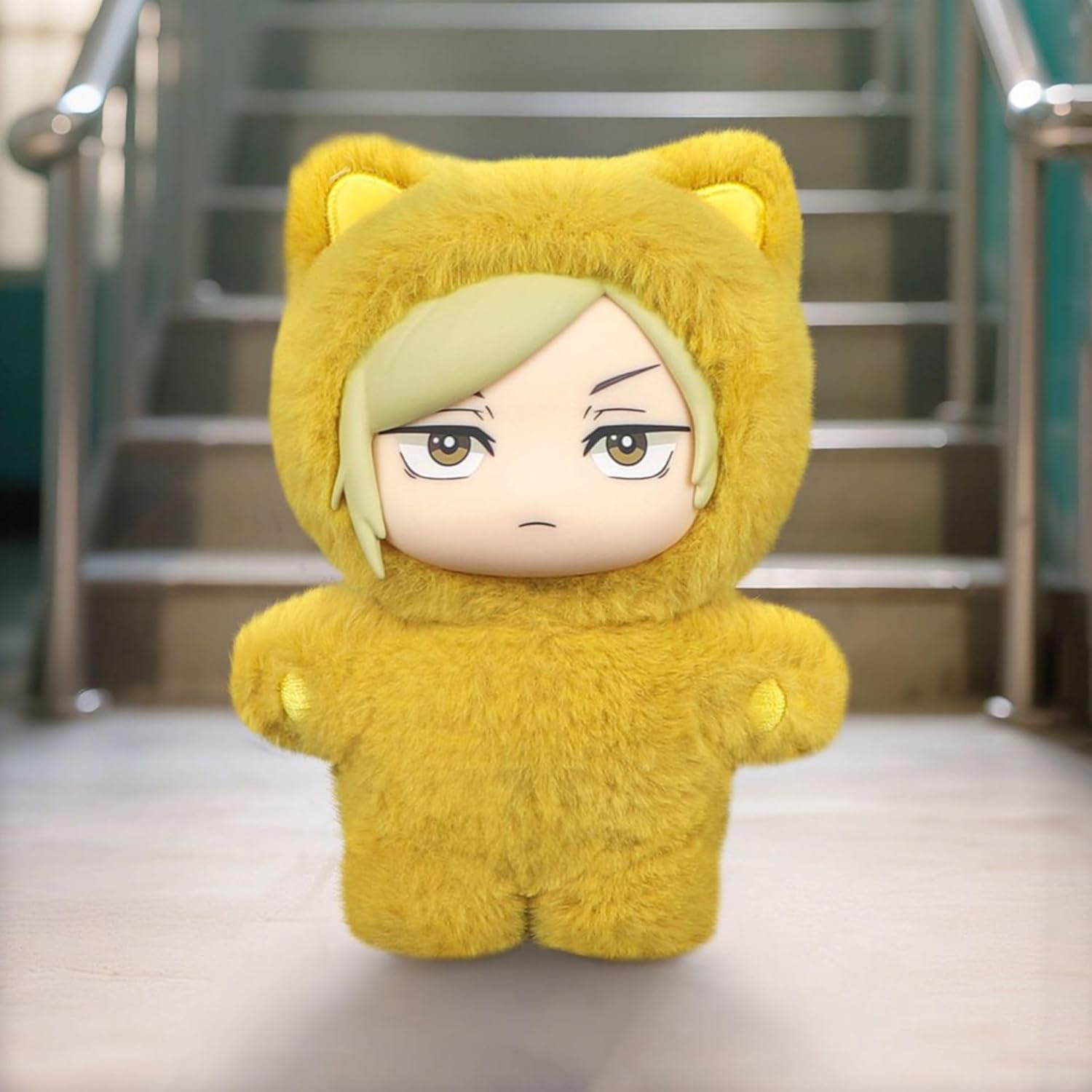 YLQANONG JJK Plush Figures Gojos Geto Suguru Anime Figure Plushies Doll Soft Fushiguro Toji Nanami Kento Anime Figurine 5.5IN