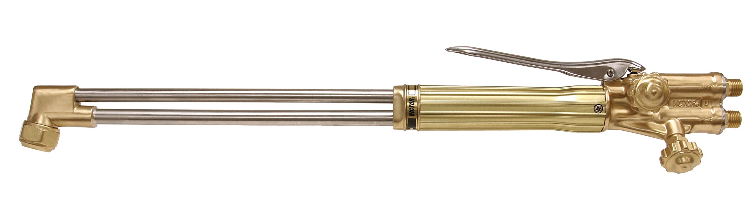 Victor 0381-1482 Straight Cutting Torch,21 L,75 deg. Head