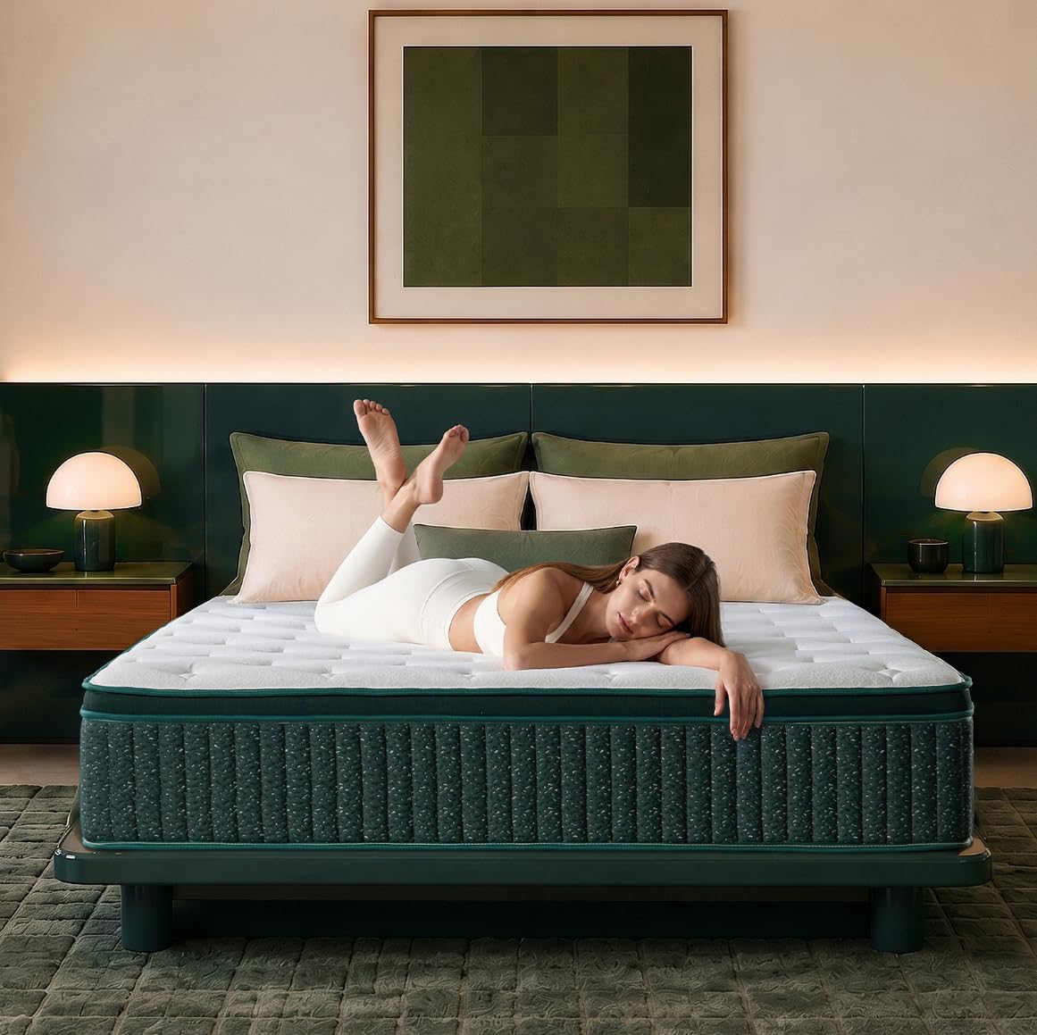 Photo 1 of PCUKEM King 12" Hybrid Mattress