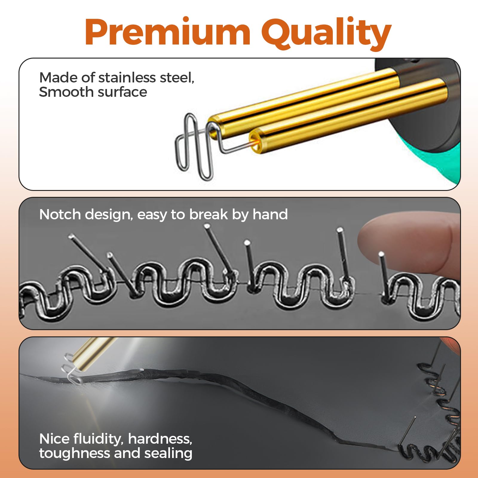 3000 PCS Plastic Welding Staples - Image 4