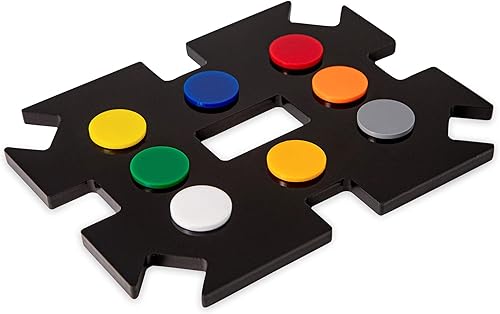 Miniatura 5 de LuxeDominoes - Dominó de tren mexicano moderno para adultos