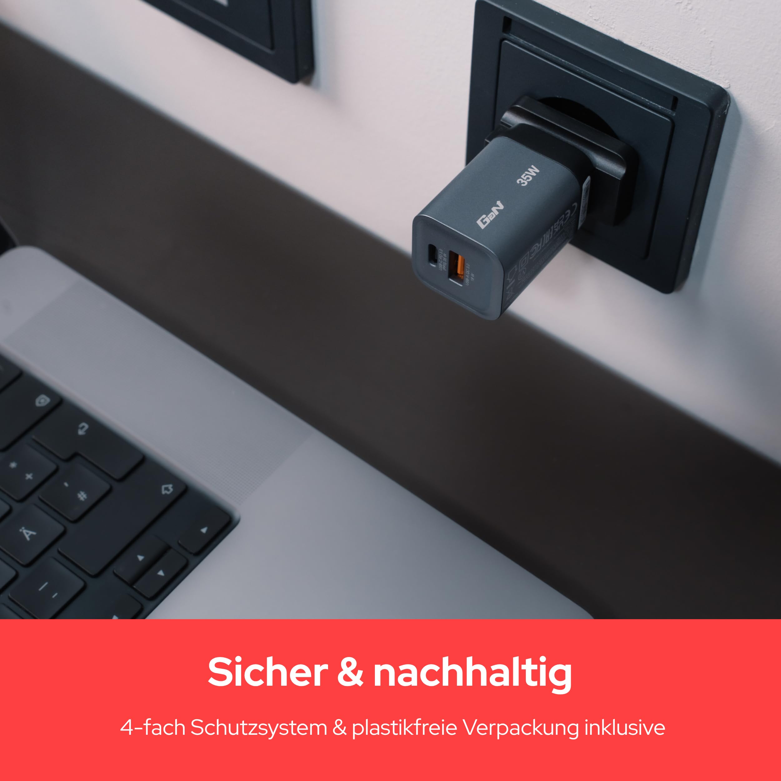 Verbatim GaN Charger 35 W – Bild 6