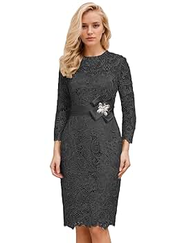 スーツ・フォーマル・ドレス etoll. Cocoon sleeve lace tight dress etoll. Cocoon sleeve lace tight dress