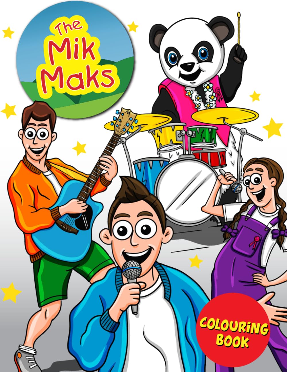 The Mik Maks: Coloring Book