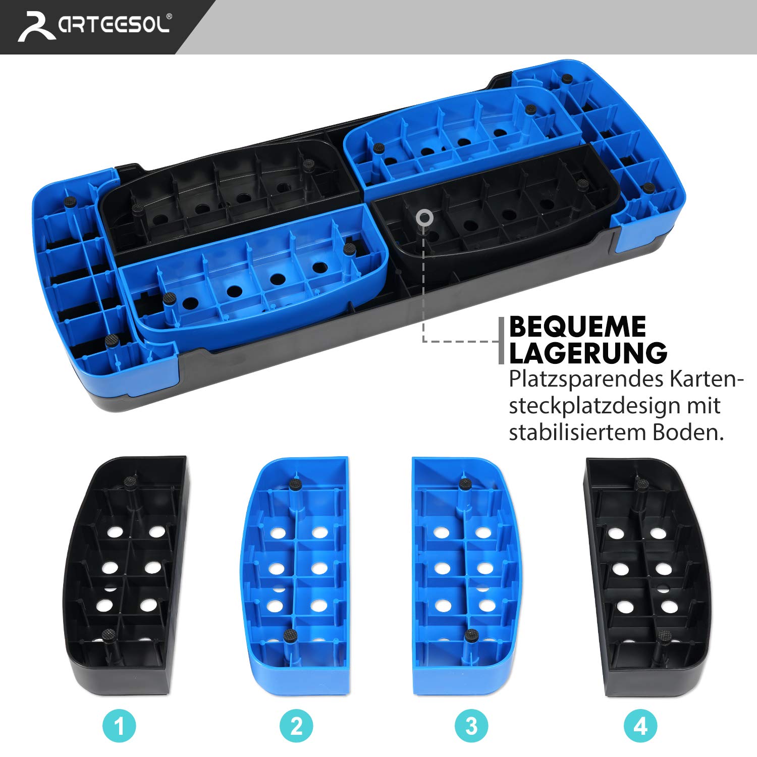 Step Aérobic Arteesol 3 Hauteurs (10/15/20 Cm) – Stable, Antidérapant, 250 Kg