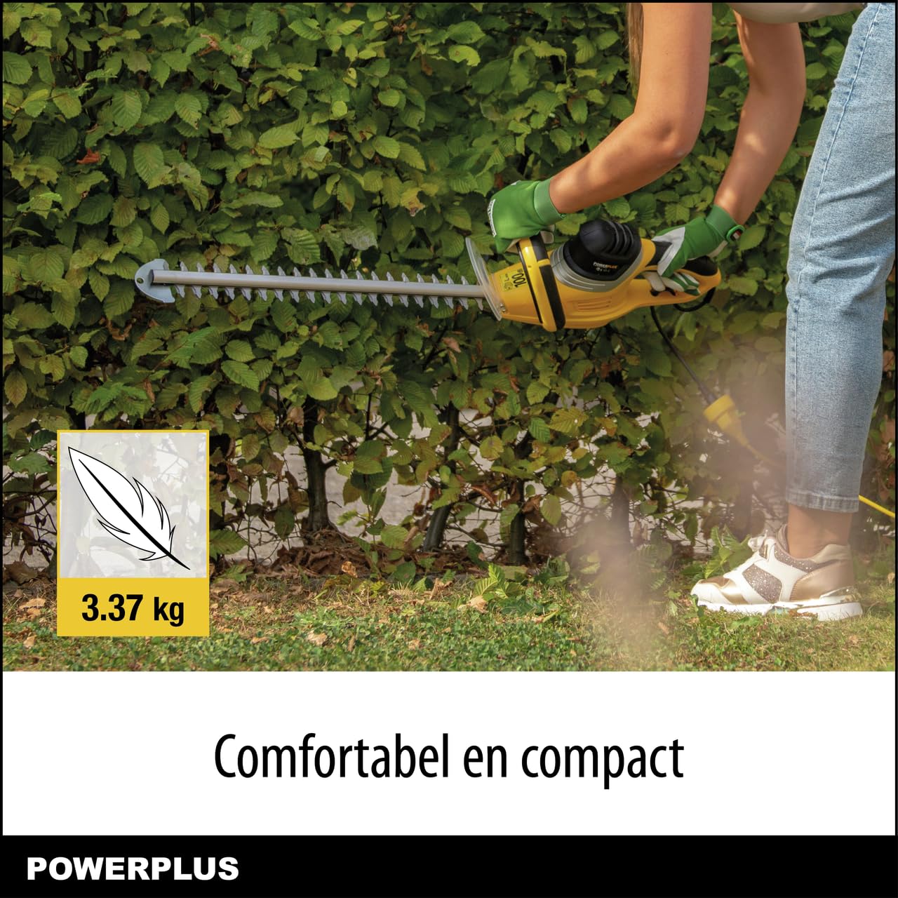 Powerplus POWXG2007 POWXG2007 - Cortasetos 550 W, 525 mm