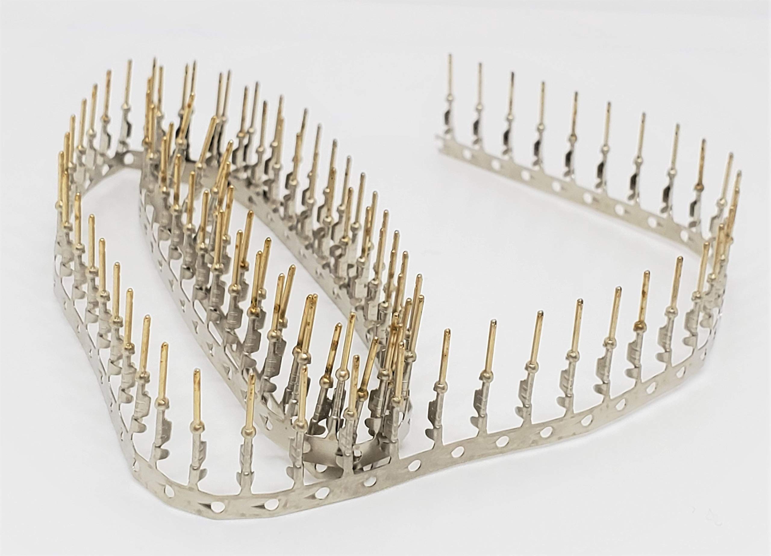 Pc Accessories- D-Sub High Density Male Crimp Pins, 100/Bag Gold Plated