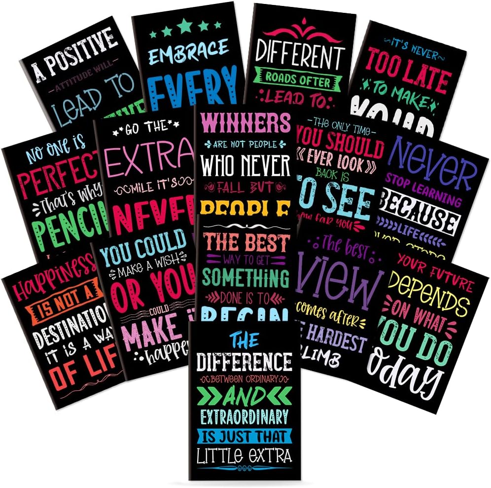 LACCHOUFEE Inspirational Notepads Mini Motivational