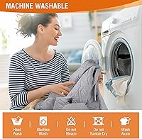 Vista 6 de VANSOFY Fundas 100% Impermeables para Silla Reclinable, Funda para Silla Reclinable Antideslizante para Perros, Protector de Muebles Lavable con Gris