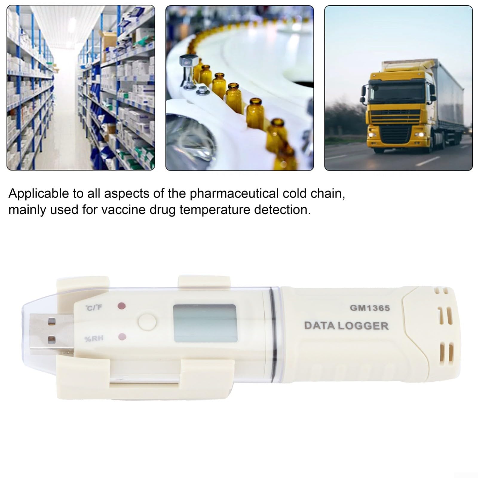 Datenlogger GM1365/1366 Temperatur Feuchte USB