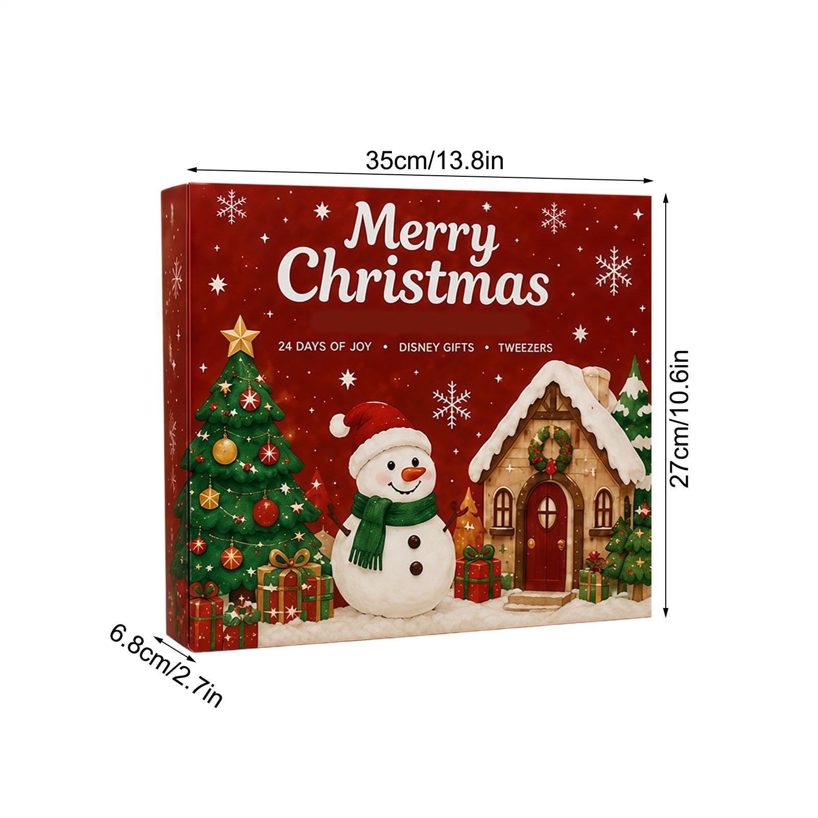 Countdown To Christmas Calendar Santa Bransoletki Akcesoria do włosów