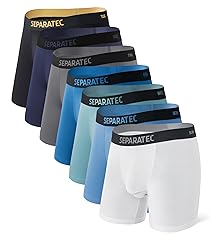 6.5'' Inseam - Boxer Briefs - Light Green/Bright Blue/Moonlight Blue/Navy Blue/White/Dark Gray/Black