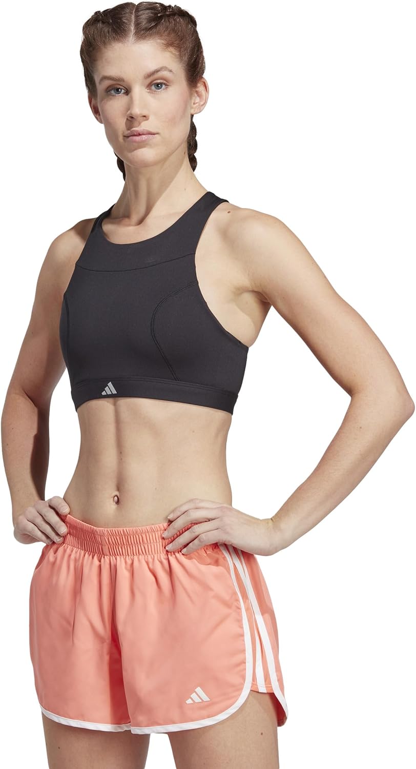 adidas Womens Running Medium Support Bra - Image 2