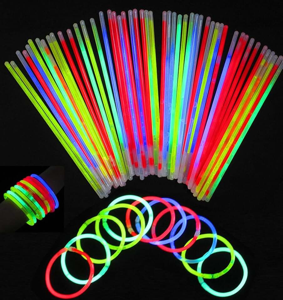 Amazon.co.uk glow stick necklaces