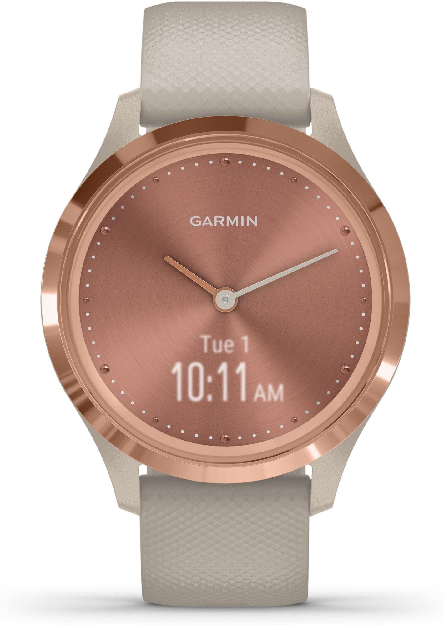 Amazon.com: Garmin Hybrid Smartwatch with Real Watch Hands and