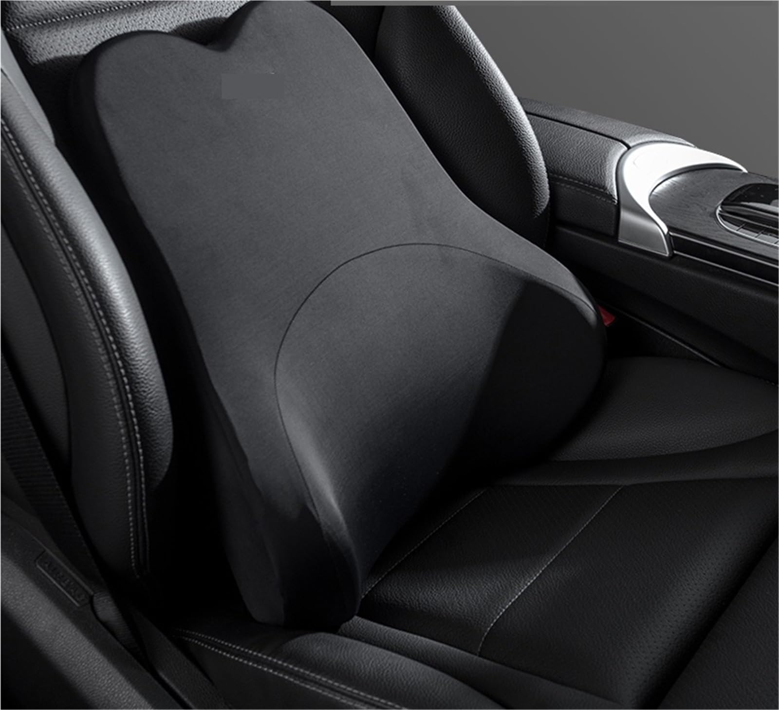 RYNVRNCOE Car Lumbar Support Headrest Neck Pillow Universal Soft Cushion Memory Foam Backrest Interior Accessories(Lumbar Support 1A)