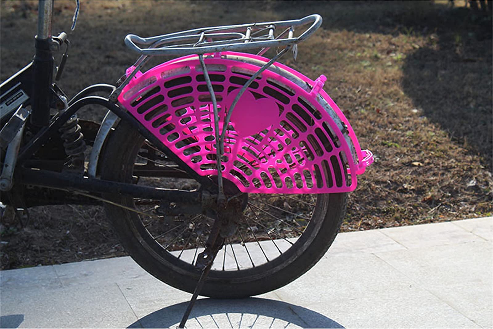 Bicycle Accessories For Women Bike Rear Plastic Protective Net