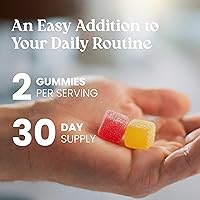 Vista 4 de VITA Globe Vitaminas gomosas de aceite de pescado prenatal – 60 unidades Multivitamínico sin OMG para mujer con DHA, folato, vitamina D3, B12