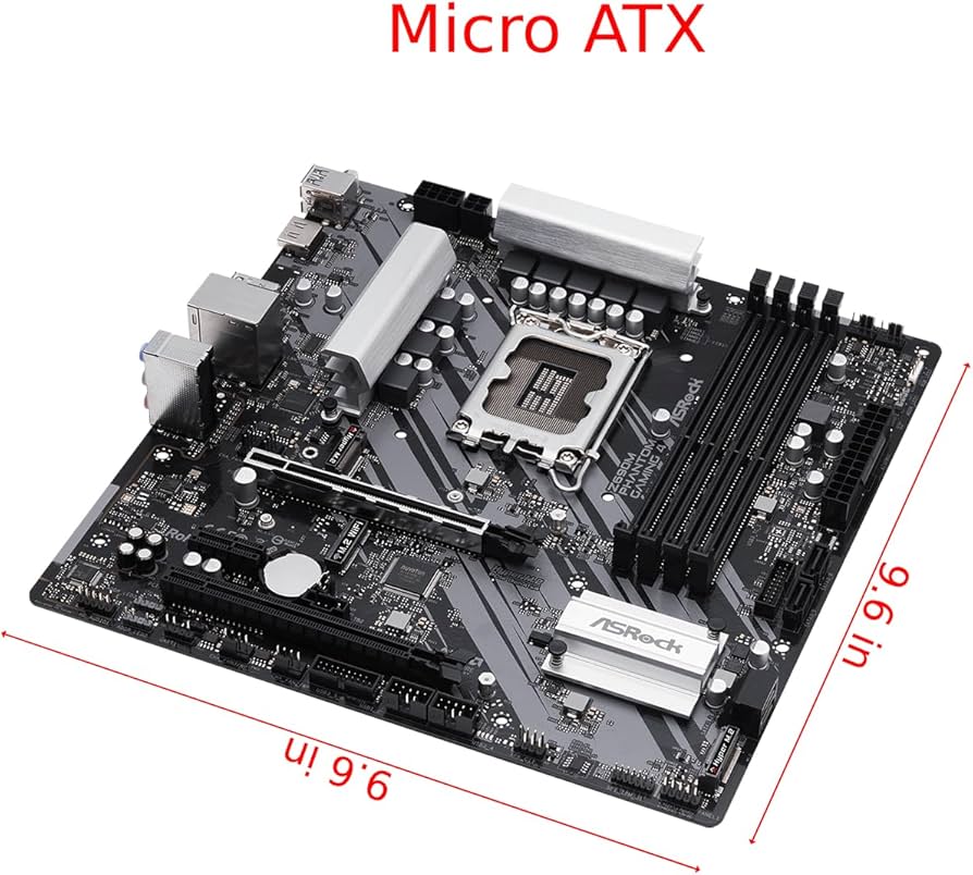 Amazon.com: ASROCK Z690M Phantom Gaming 4 Supports 12th Gen Intel