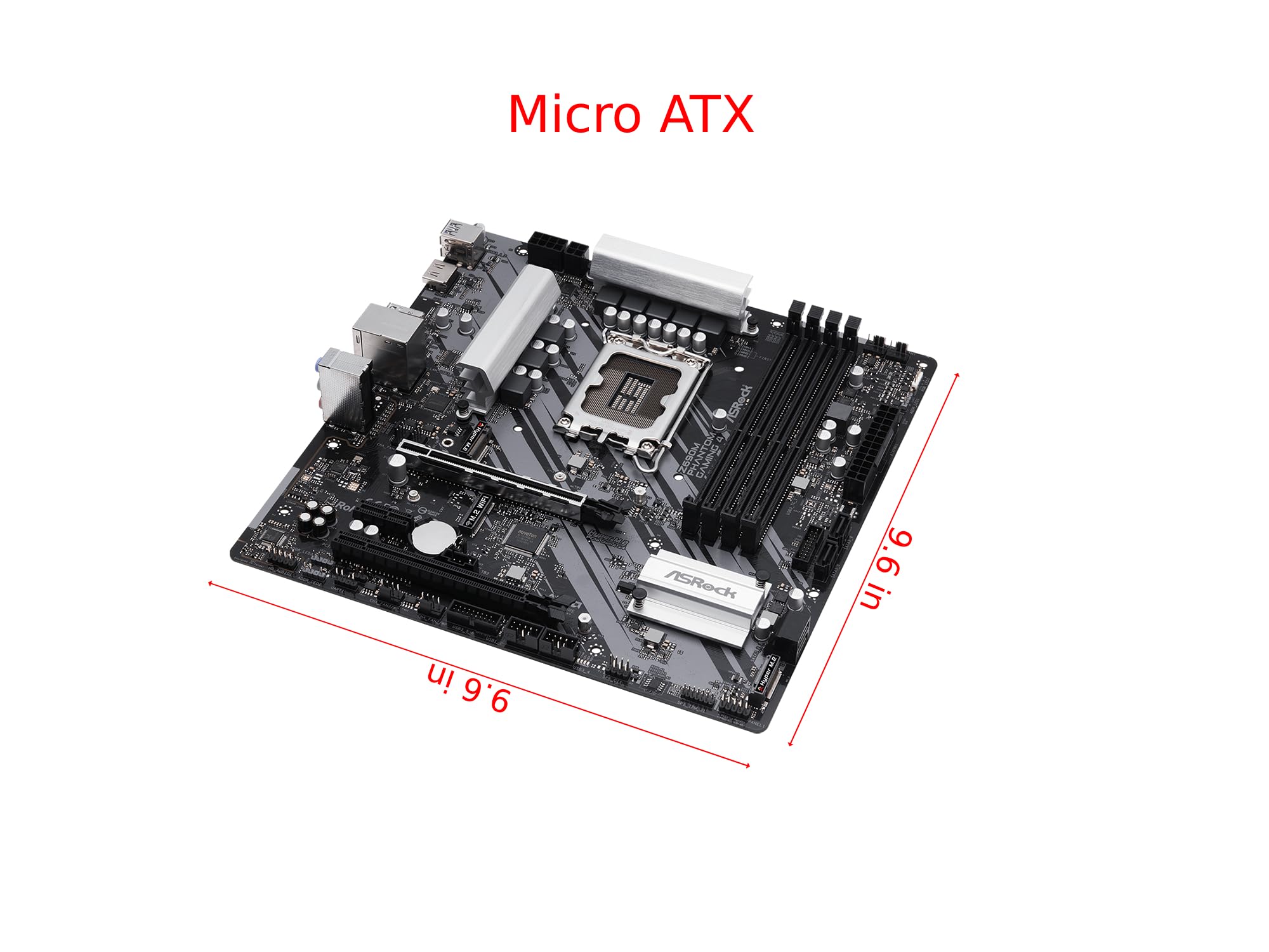 Amazon.com: ASROCK Z690M Phantom Gaming 4 Supports 12th Gen