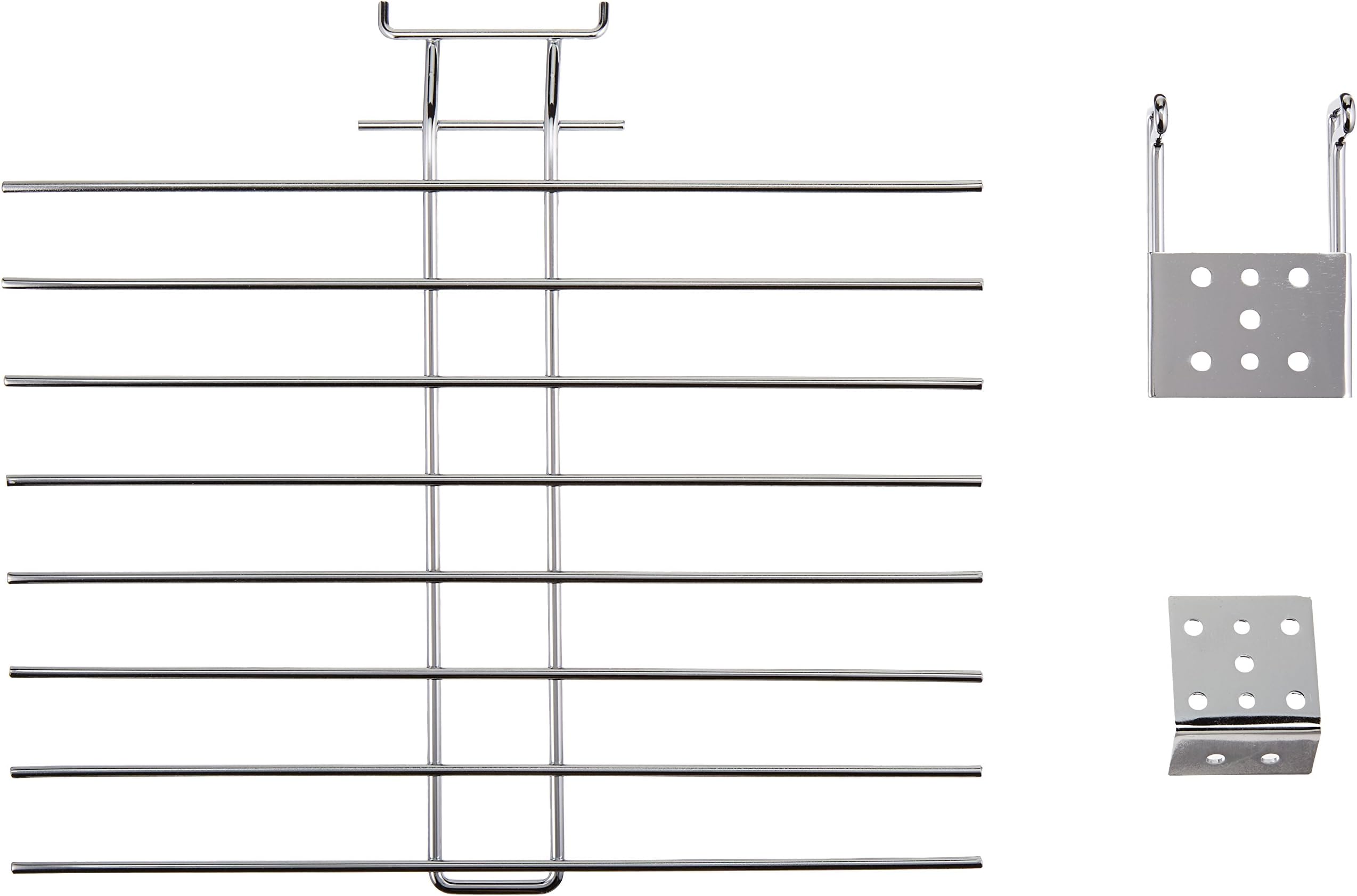 Glass Hanger Folding Drying Rack, Silver