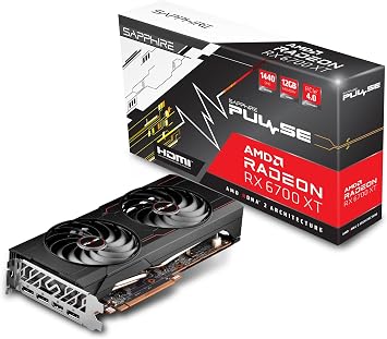 Sapphire PULSE Radeon RX 6700 XT OC Graphics Board 11306-05-20G VD7848