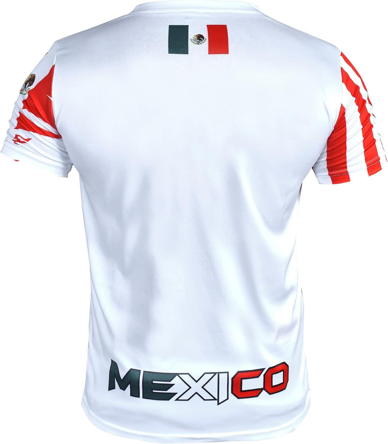 Fury USA & Mexico Flag Mix Soccer Jersey - Unisex Camiseta - Image 4