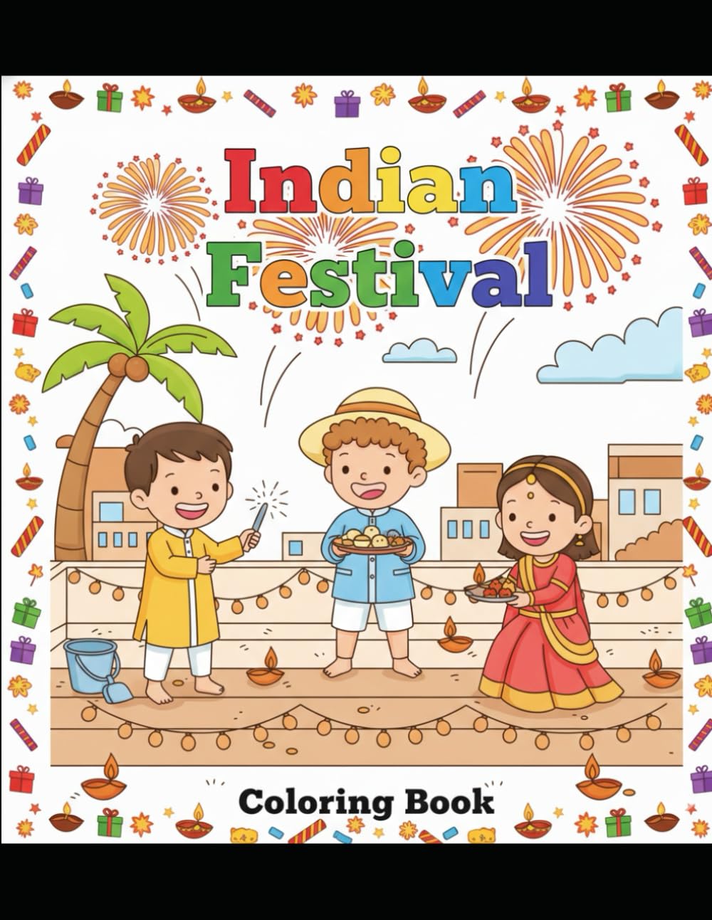 Indian Festival Coloring Book