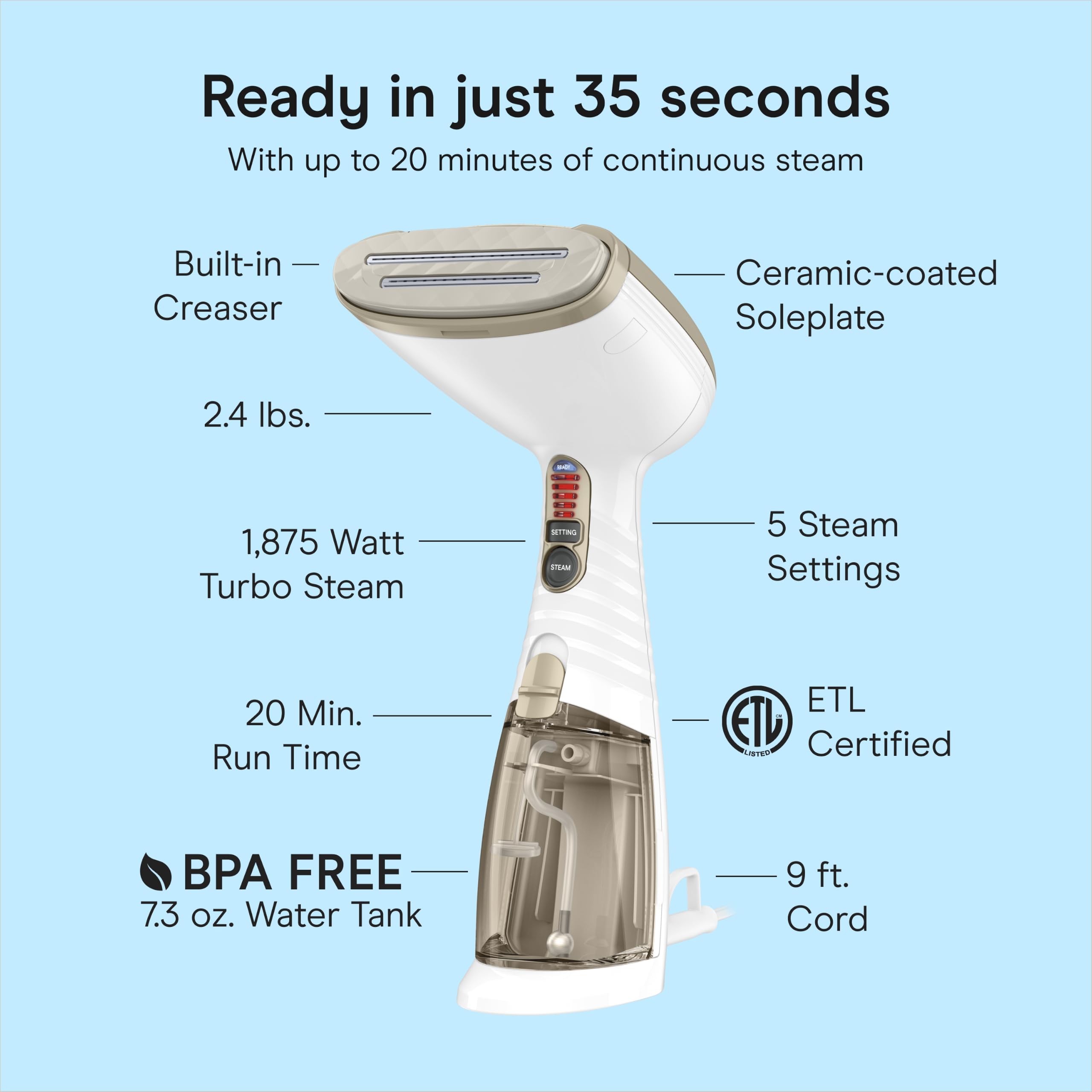 Amazon.com: conair: Garment Steamers, Irons & Fabric Shavers