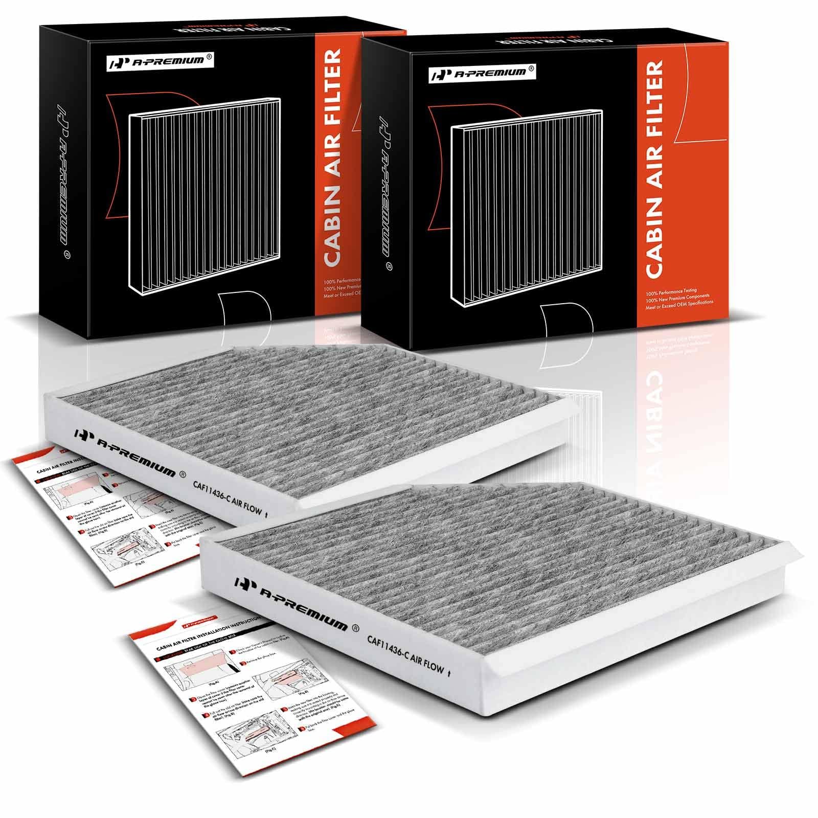 Activated Carbon Cabin Air Filter For Audi A6, A7, A8, RS7, S6, S7, S8 (2011-2018)