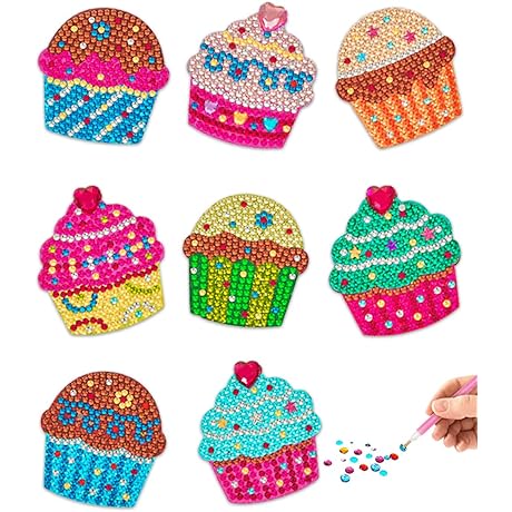 Cryptofocus Dots Kits Diamond Painting Magnets Set -2023