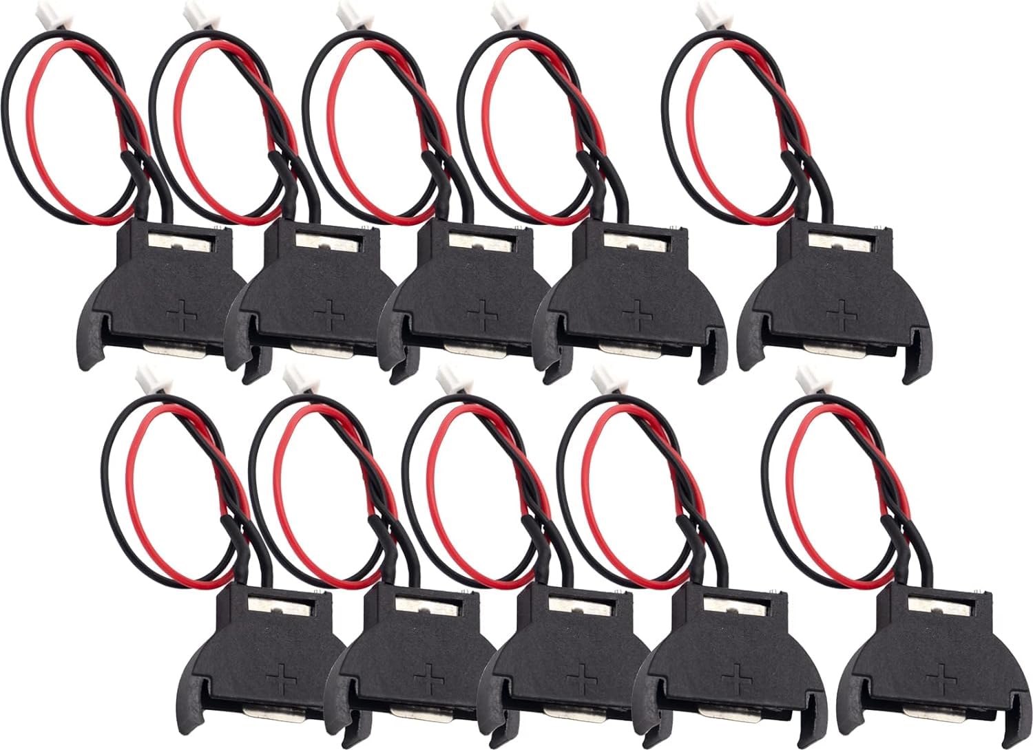 Amazon.co.jp: オーディオファン 電池ボックス CR2032 1枚用 CR2032バッテリーホルダー 3V 2Pinコネクタ  1.25mmプラグ 12cmリード線付き 負極性 逆接続 10点 : 産業・研究開発用品