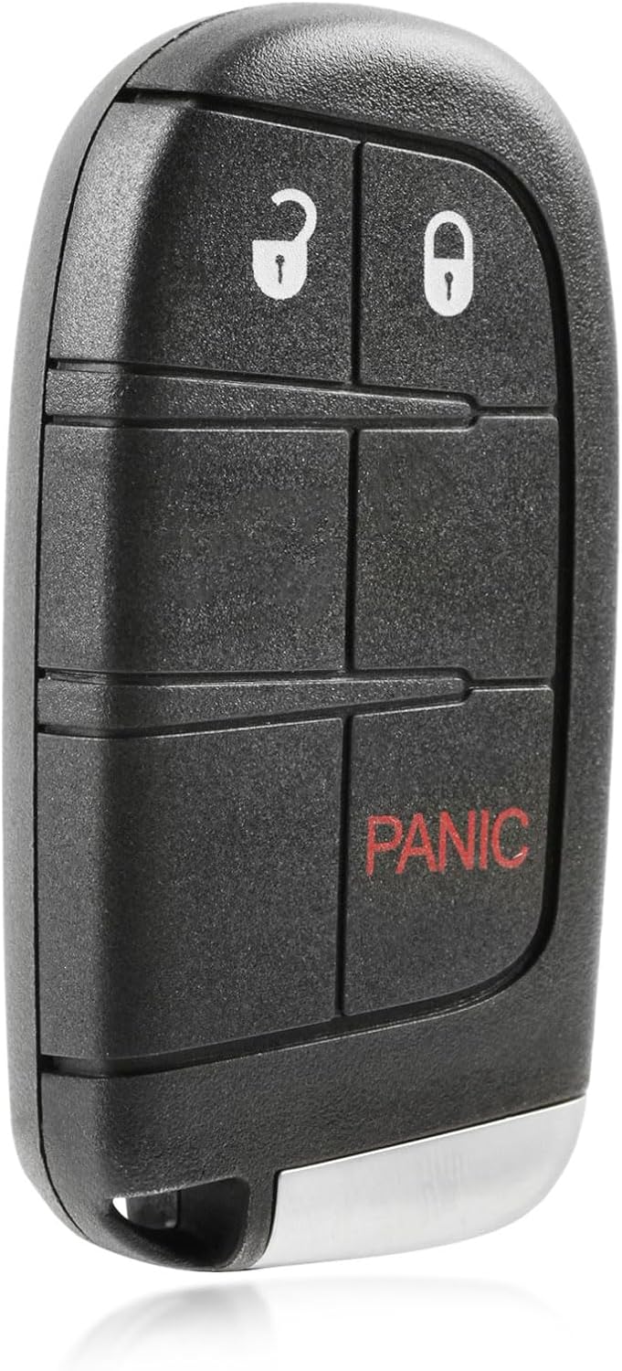 USARemote Keyless Entry Remote Car Key Fob Smart Control 3-Button Replacement for Chrysler 300 Dodge Challenger Charger Journey (68066349, M3N-40821302)