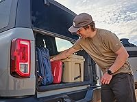 Vista 6 de Camp Chef Mountain Series Kodiak - Estufa de campamento de dos quemadores de alta potencia - La tapa funciona como cortavientos - Estufa de cocina