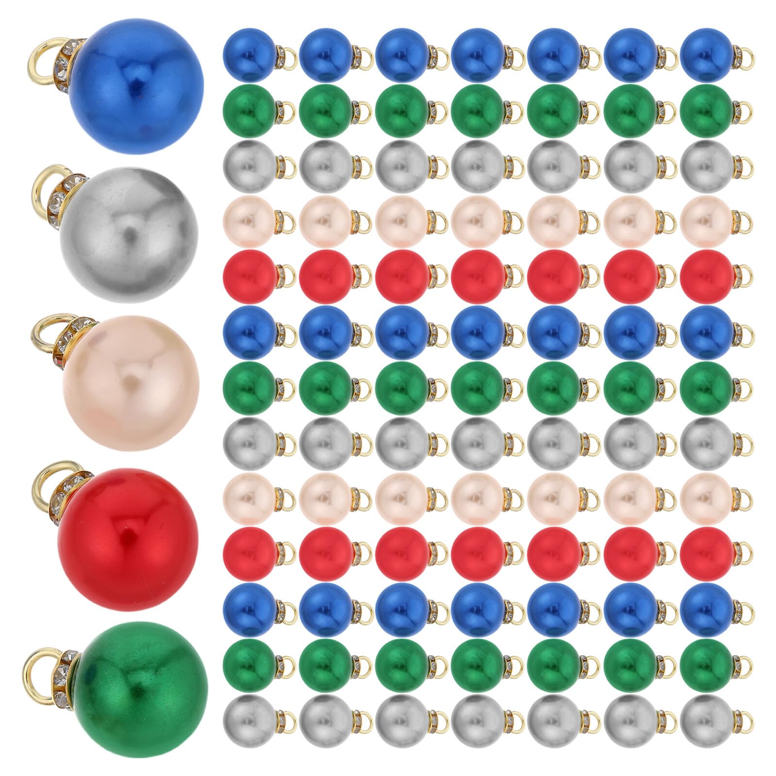 Mini boules de Noël 16mm multicolores VALICLUD en plastique incassable pour sapin x250