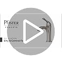 Pfister Brea Waschtischarmatur In Toskanischem Bronze-Finish – Einhebel, Einzellochmontage, Wassersparend – Fürs Stilvolle Bad
