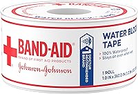 Vista 2 de Band-Aid Brand First Aid - Rollo de cinta autoadhesiva 100% impermeable para un cuidado duradero de heridas para asegurar firmemente los vendajes, 1