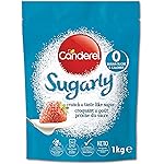 Canderel Sugarly Sweetener 1 kg | Sugar-Free, Keto-Friendly & Zero Calories Sugar Substitute - Equivalent to 2 kg Sugar