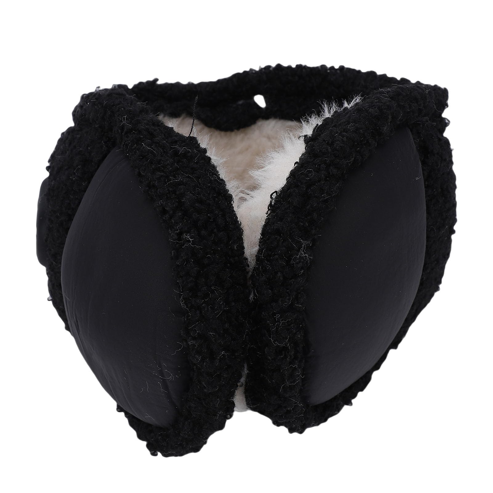 Orejeras Calentadas Plegables para Invierno, Calentadores de Orejas Eléctricos con Forro de Felpa para Actividades Al Aire, Hombres y Mujeres