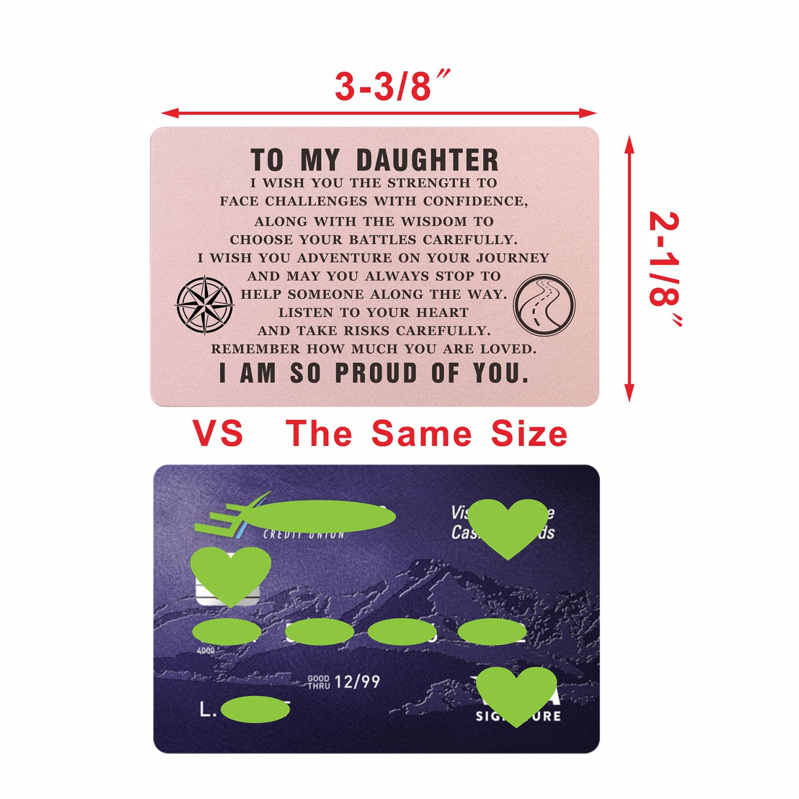 YWHL Daughter Gifts From Mom Dad Birthday Gifts For