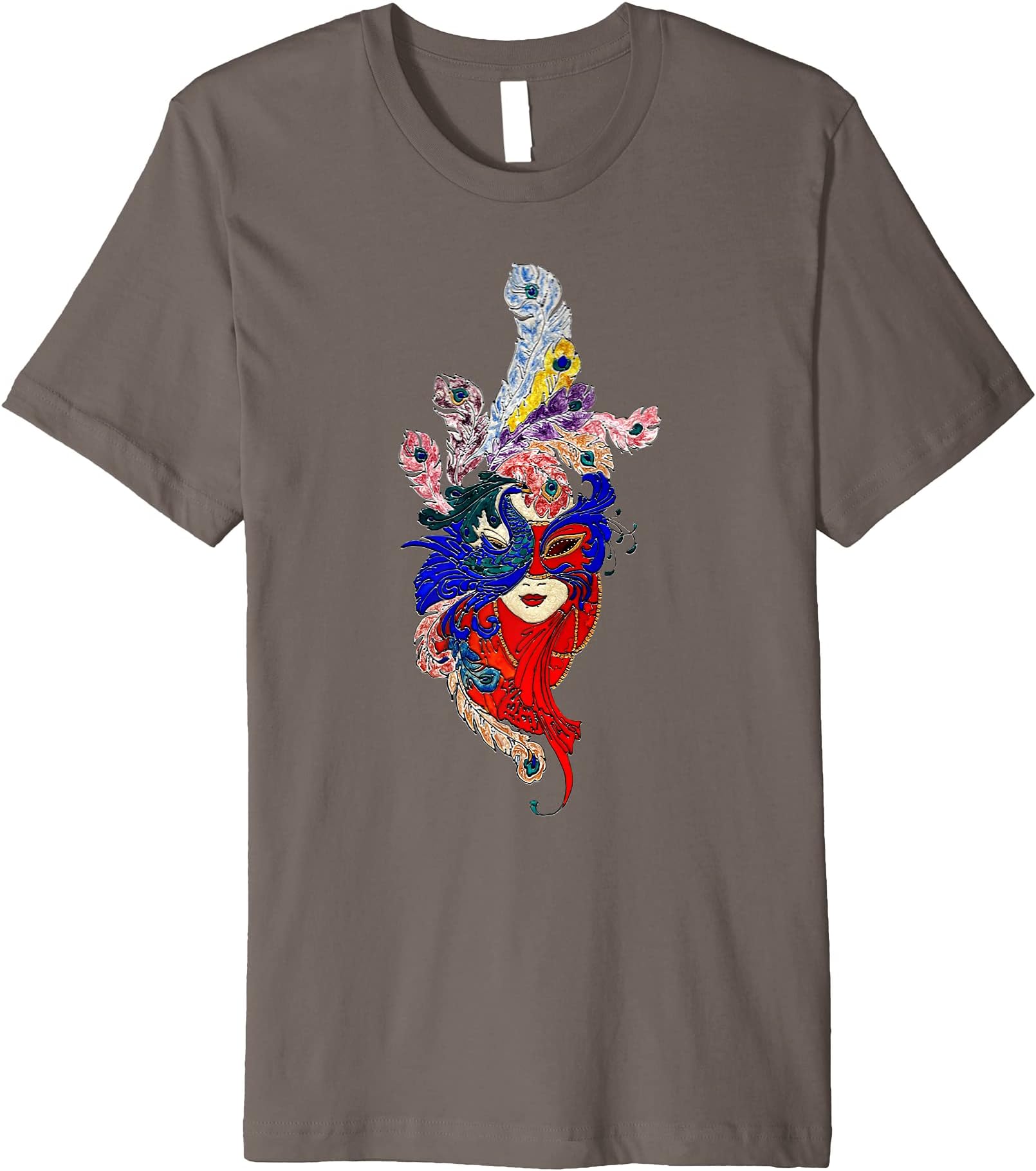 Peacock mask Premium T-Shirt