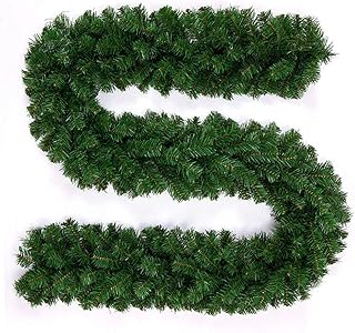9ft Green Garland Christmas For DIY Decoration Artificial Pi