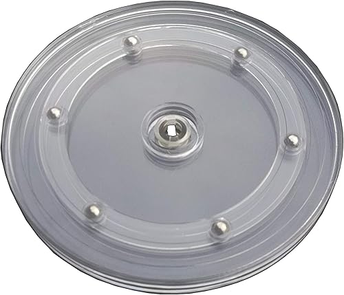 Vista 28 de FixtureDisplays 16975-SNL - Organizador de mesa giratoria (6.0 in), color negro